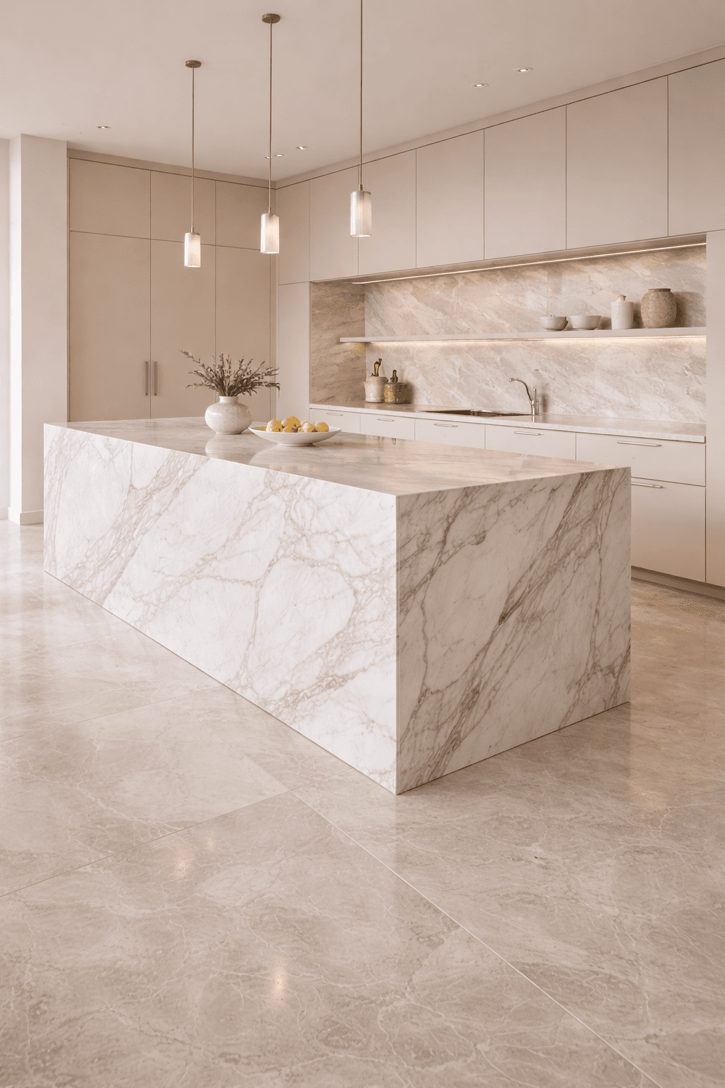 Plans de Travail & Îlots Design